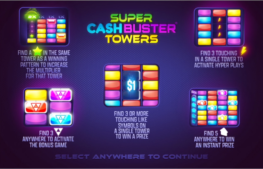 Cash Buster Towers